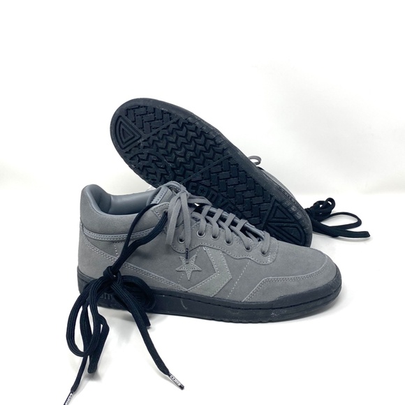 Converse CONS Fastbreak Pro Mid Women Size Suede Monocolor Gray Sneakers 168646C - Picture 6 of 8